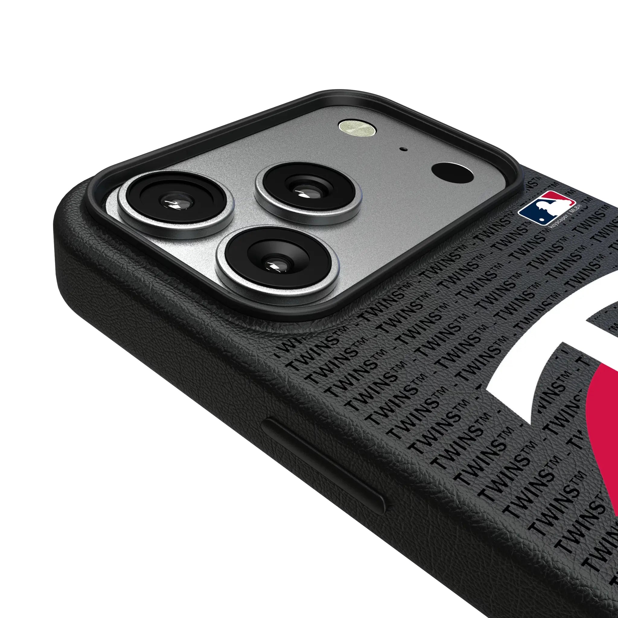 Minnesota Twins Text Backdrop MagSafe Compatible Phone Case for Apple iPhone