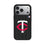 Minnesota Twins Text Backdrop MagSafe Compatible Phone Case for Apple iPhone