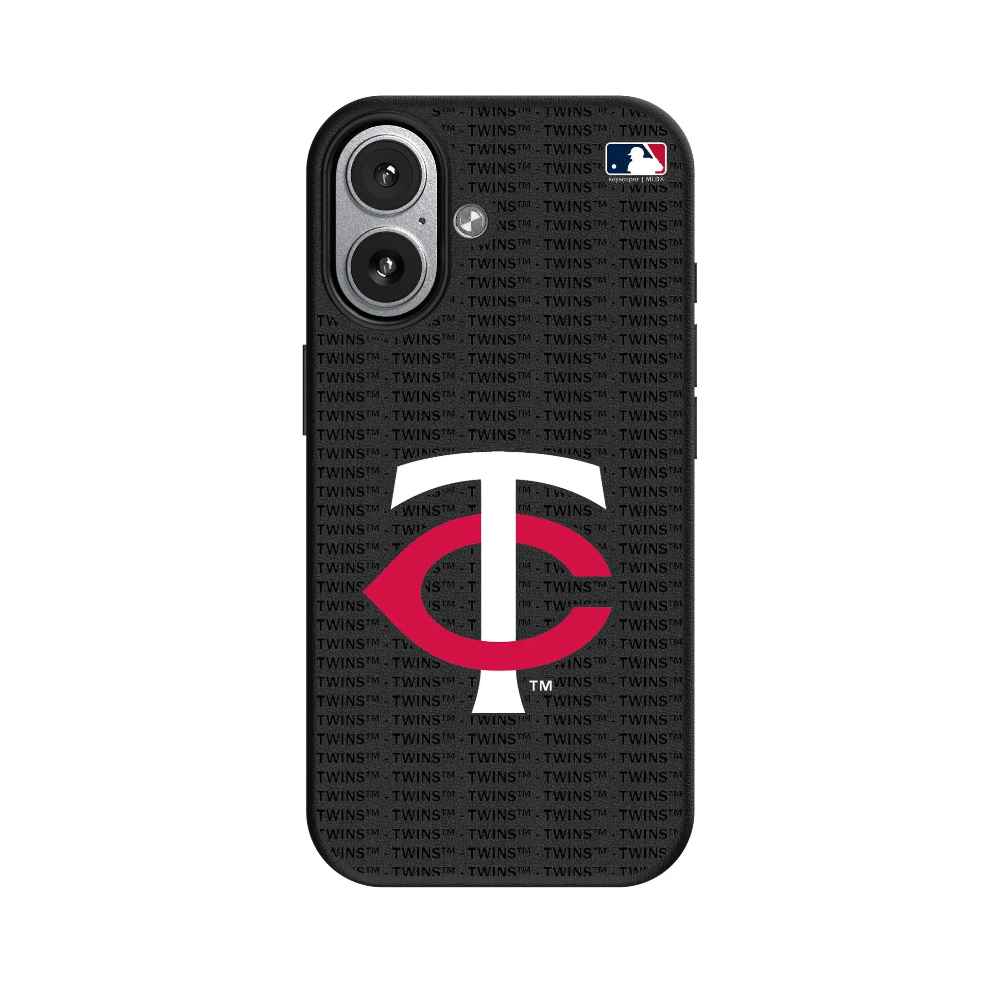 Minnesota Twins Text Backdrop MagSafe Compatible Phone Case for Apple iPhone