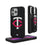 Minnesota Twins Text Backdrop Rugged Phone Case