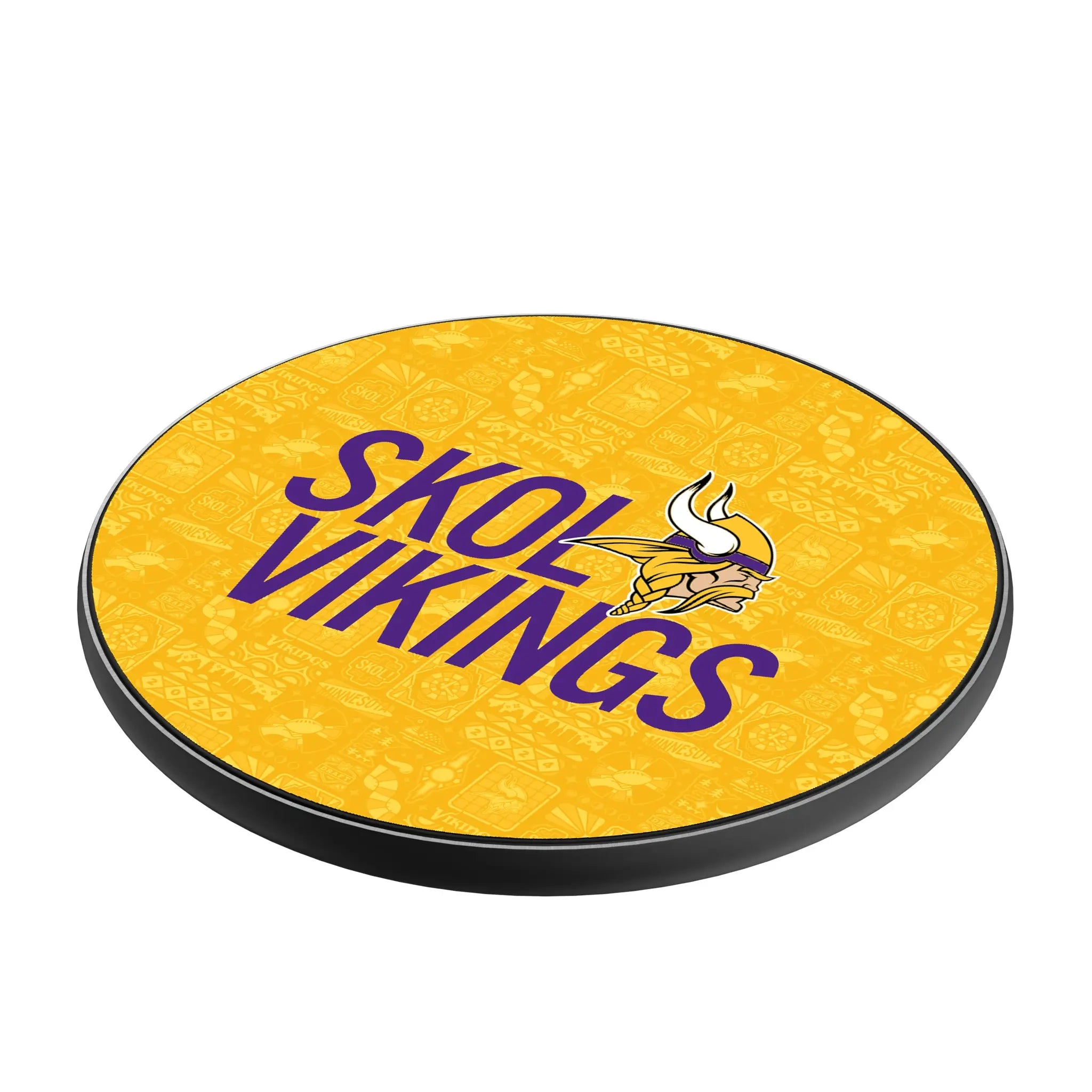 Minnesota Vikings 2024 Illustrated Limited Edition 15-Watt Wireless Charger