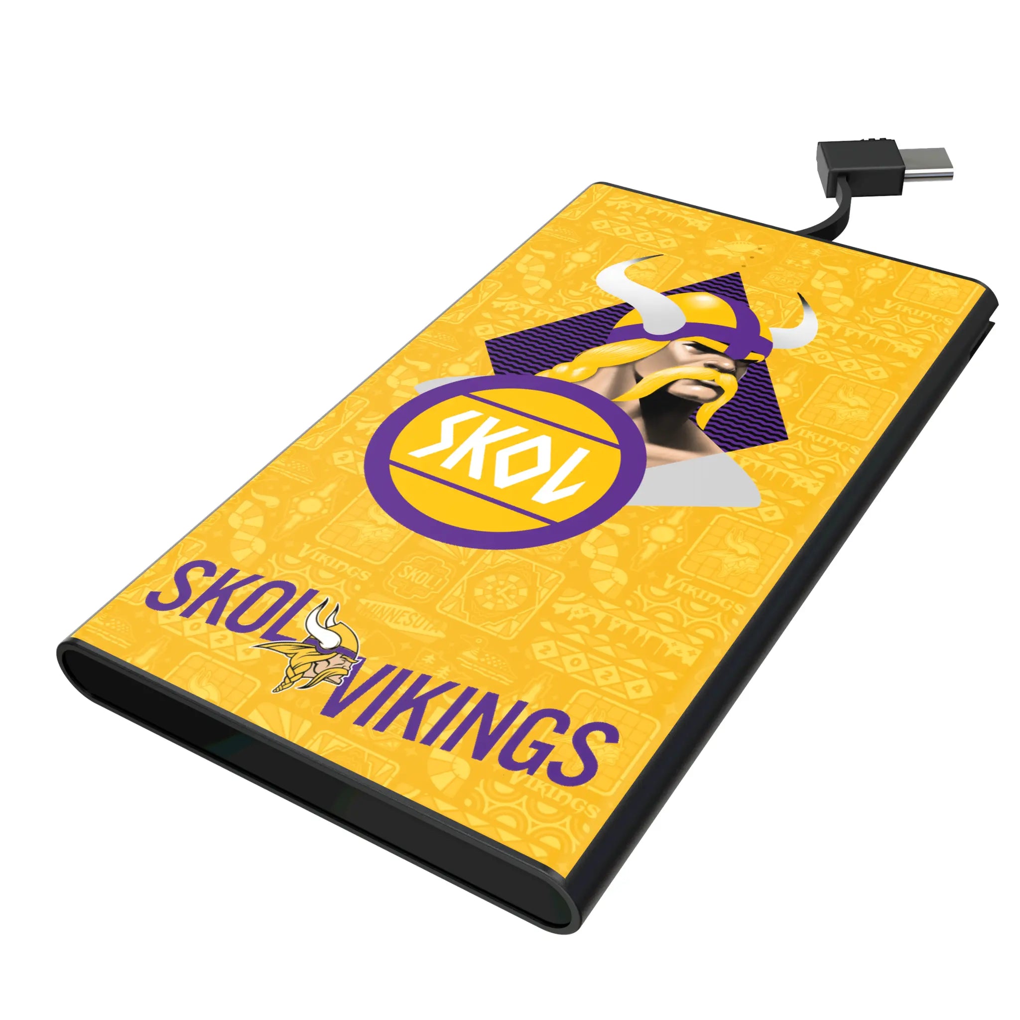 Minnesota Vikings Deco 5000mAh Flat Powerbank