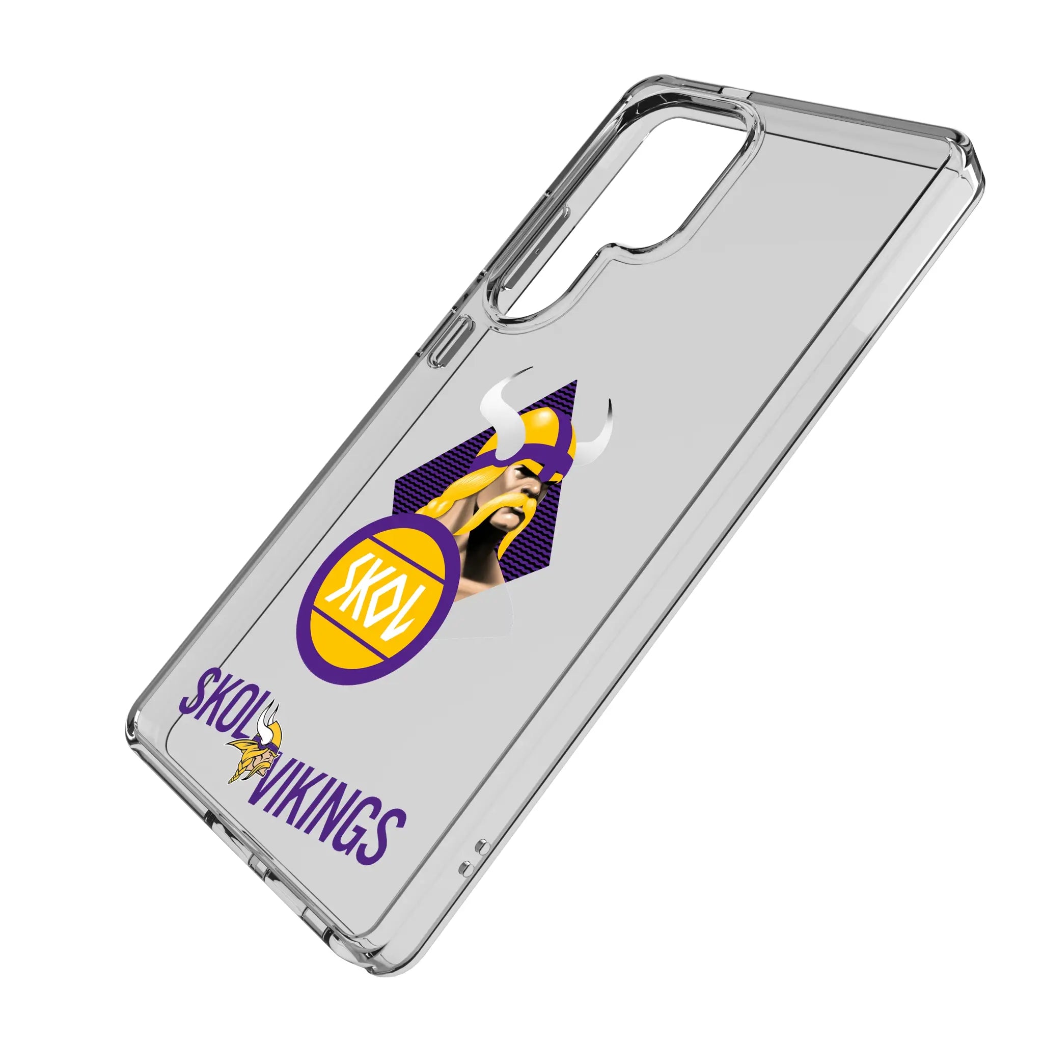 Minnesota Vikings 2024 Edition Clear Phone Case for Samsung Galaxy