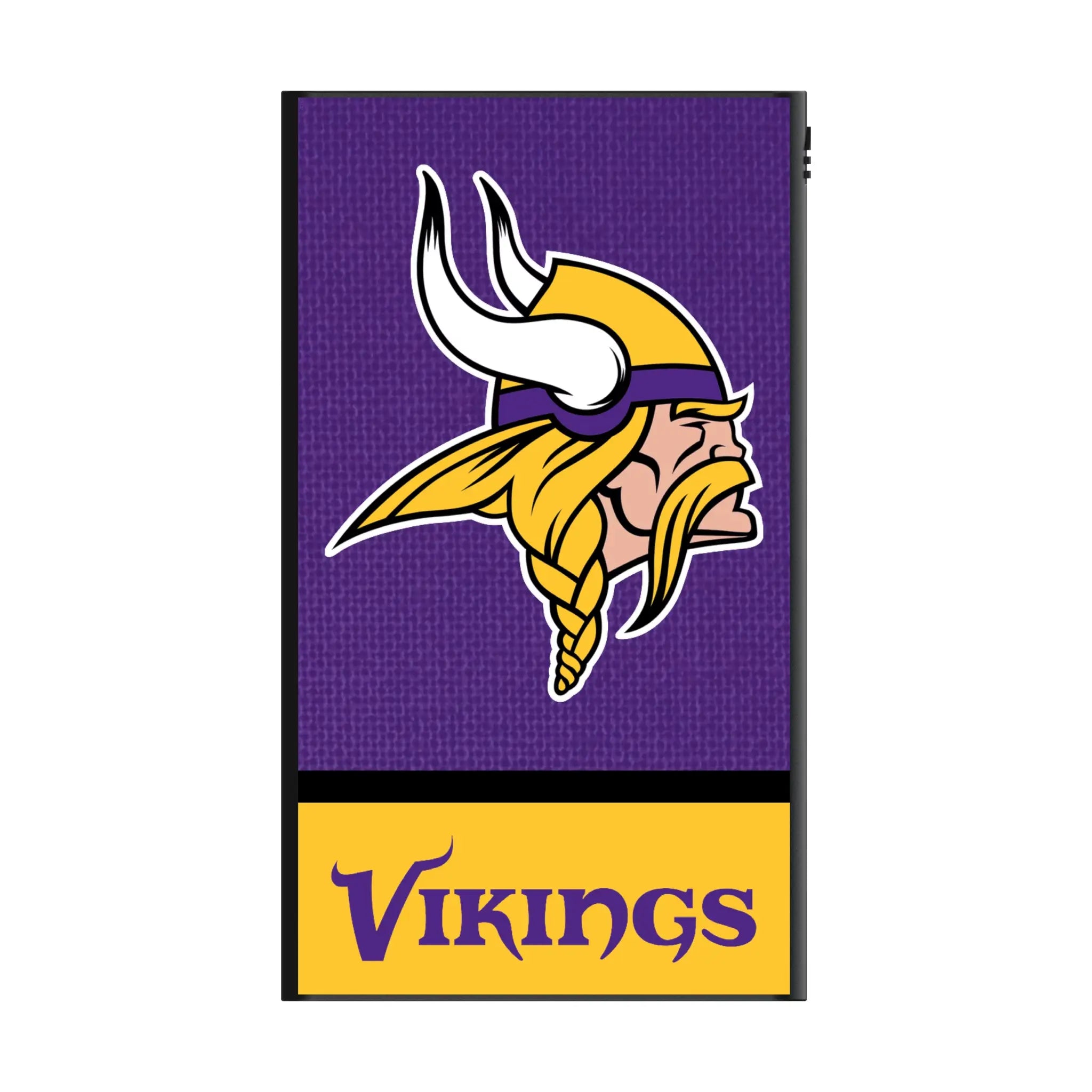 Minnesota Vikings Endzone Solid 5000mAh Flat Powerbank