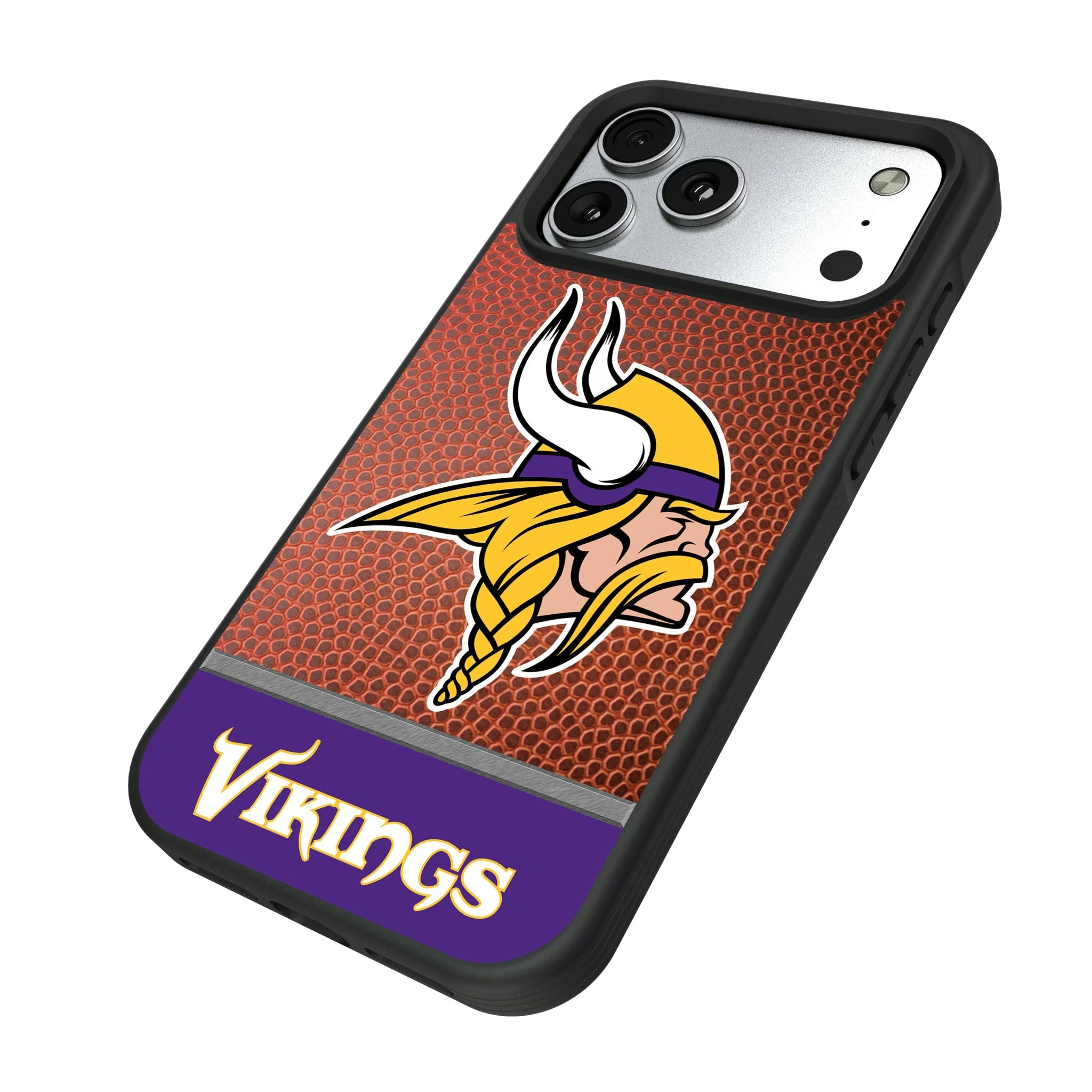 Minnesota Vikings Football Wordmark Bump Phone Case - Sports Gifts, Sports Memorabilia, Sports Collectibles, Fan Shop