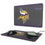 Minnesota Vikings Linen 15-Watt Wireless Charger and Mouse Pad