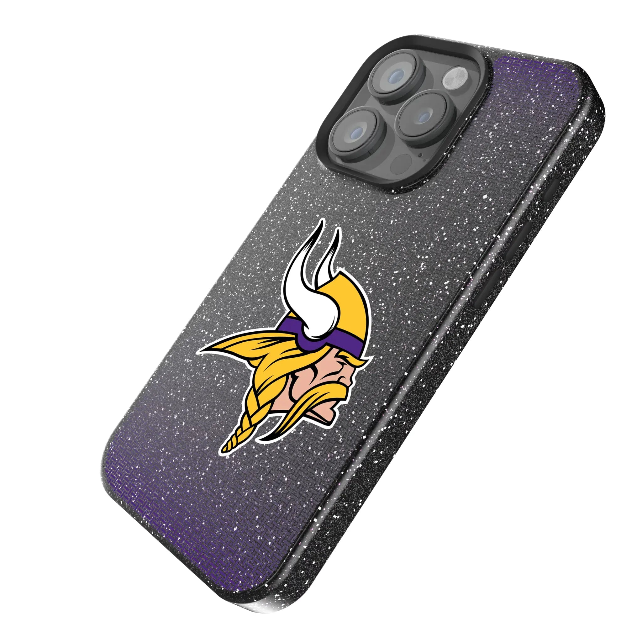 Minnesota Vikings Linen Bling Phone Case for Apple iPhone