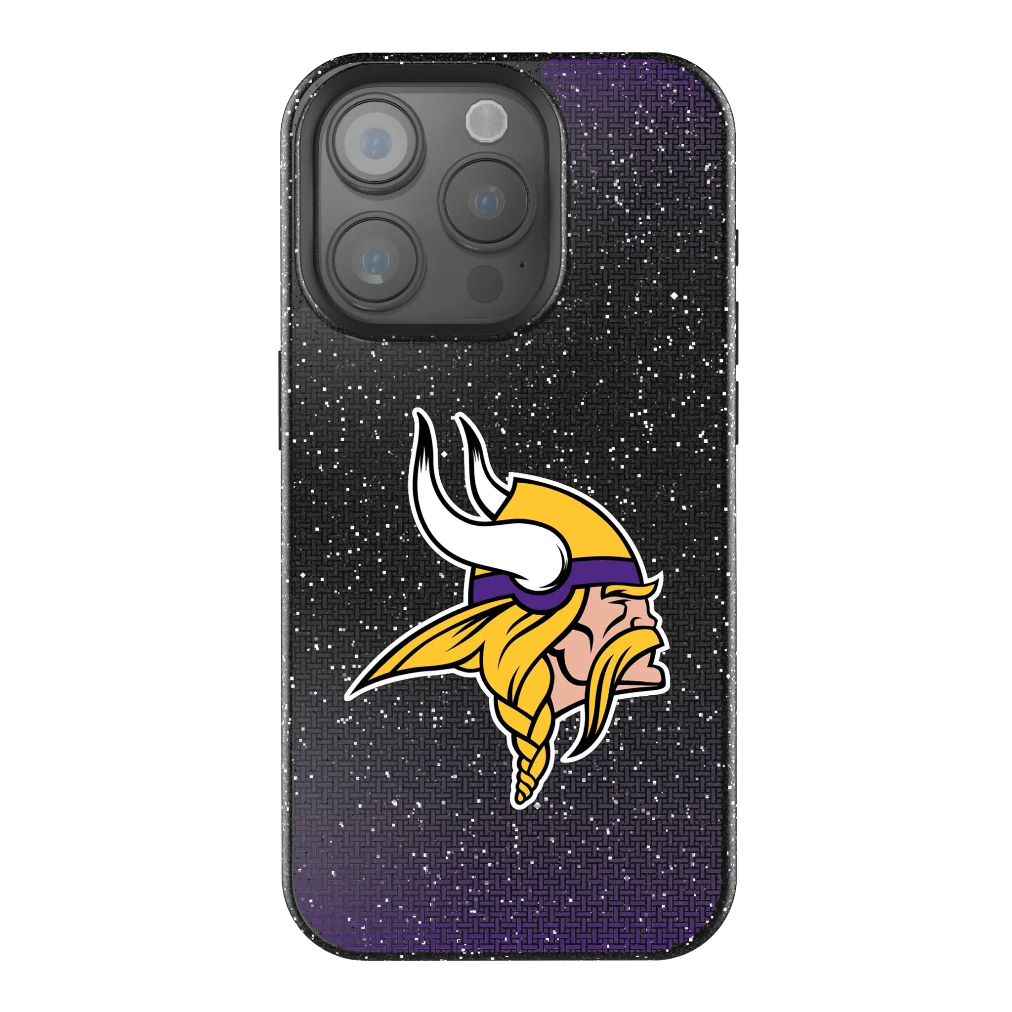 Minnesota Vikings Linen Bling Phone Case for Apple iPhone