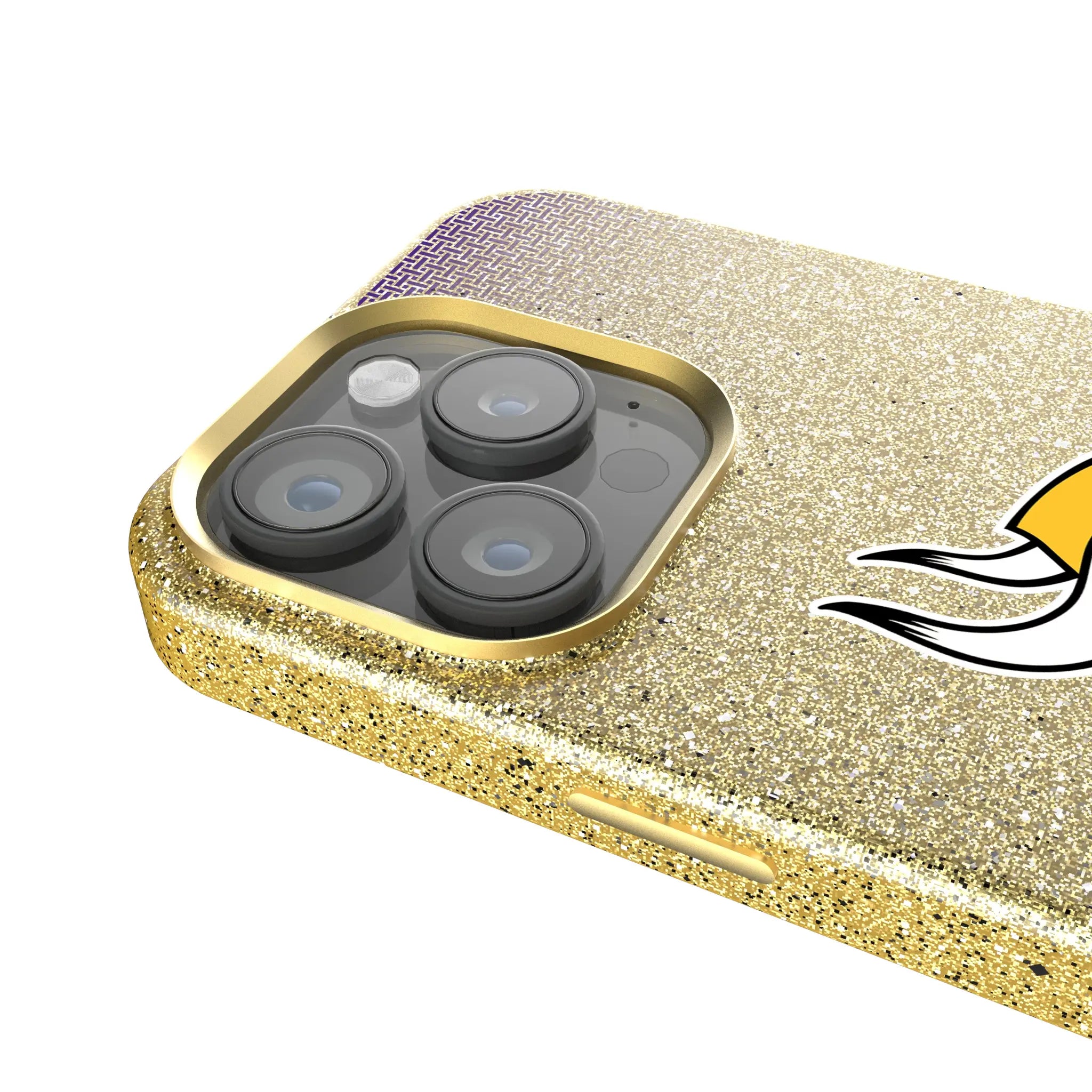 Minnesota Vikings Linen Bling Phone Case for Apple iPhone