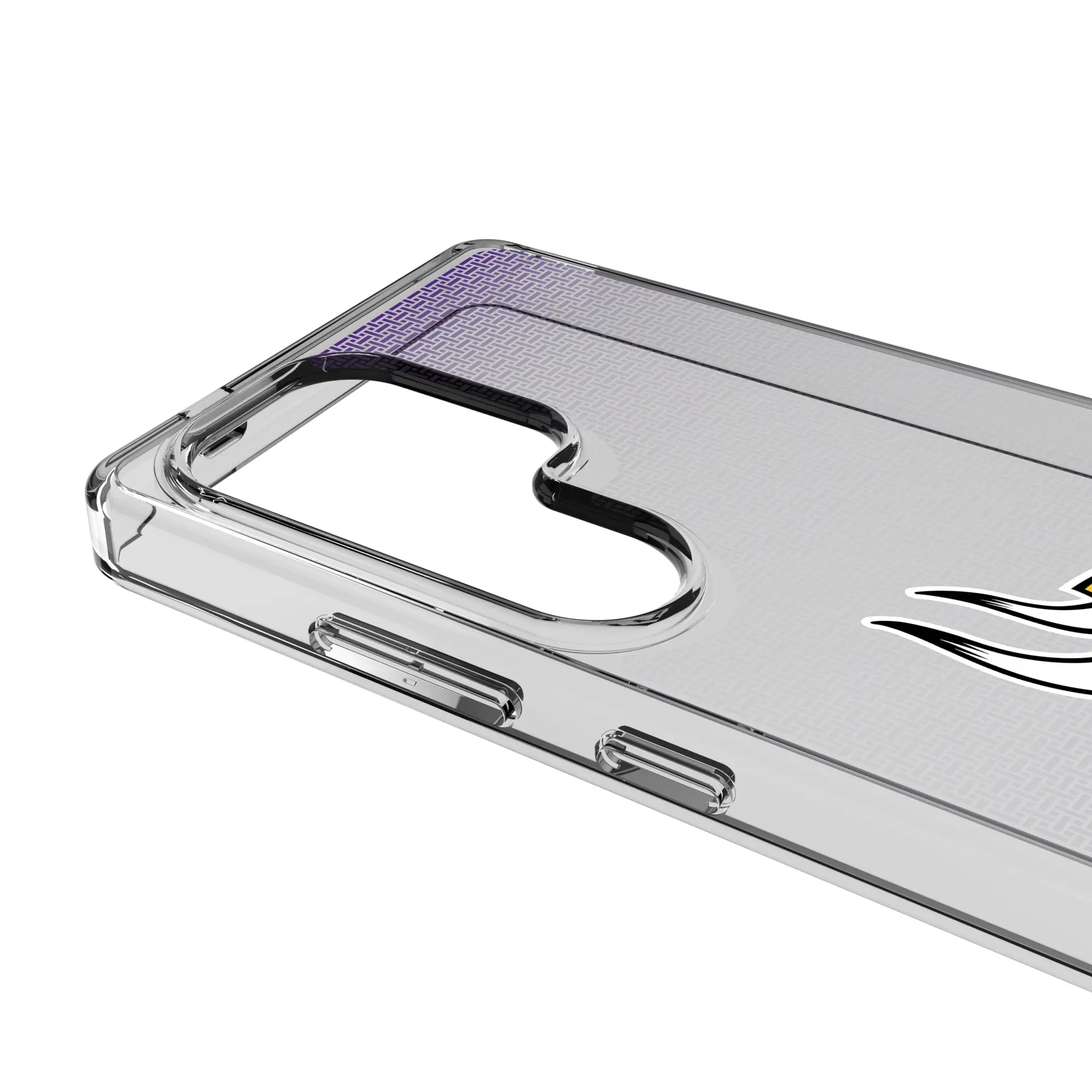 Minnesota Vikings Linen Clear Phone Case for Samsung Galaxy