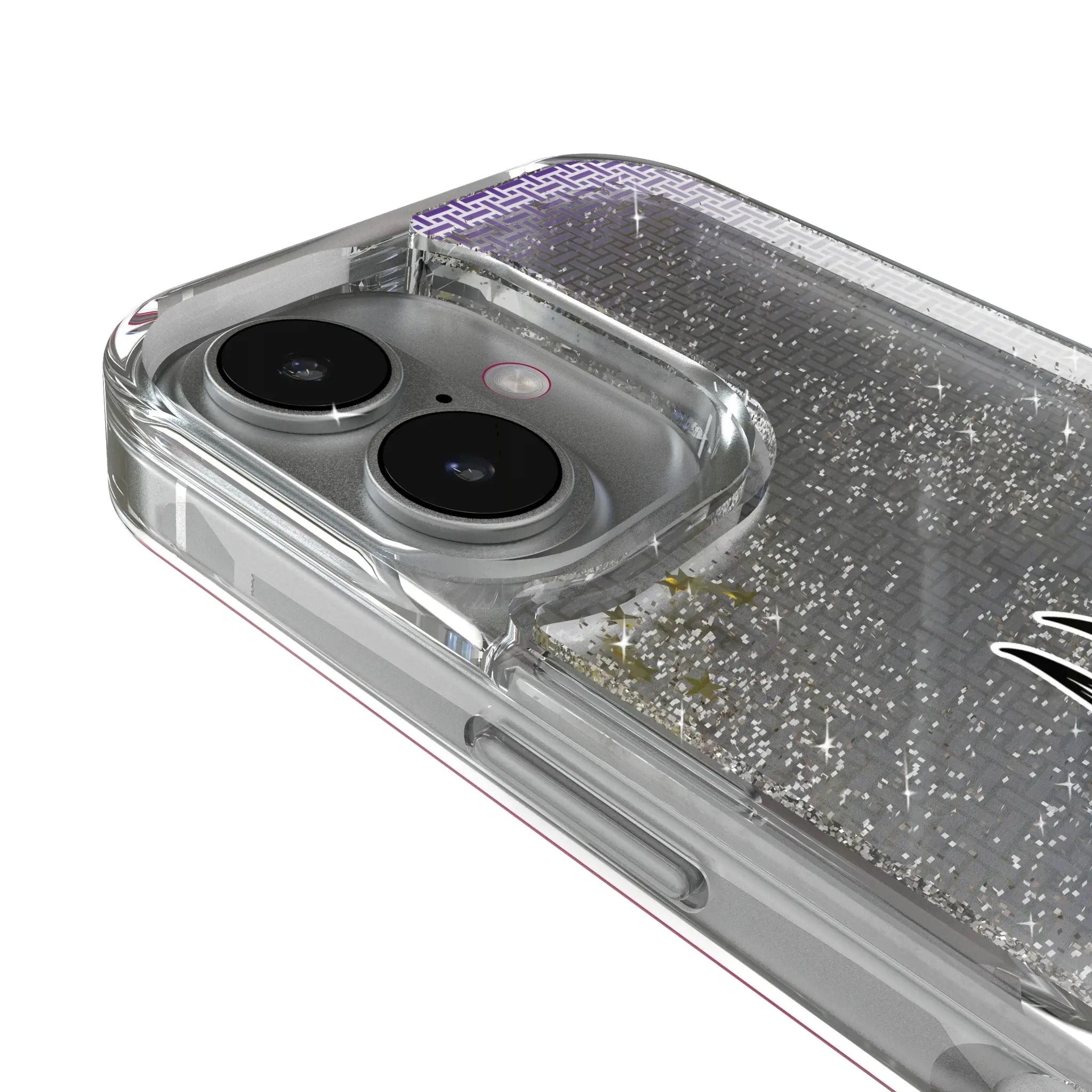 Minnesota Vikings Linen Glitter Phone Case