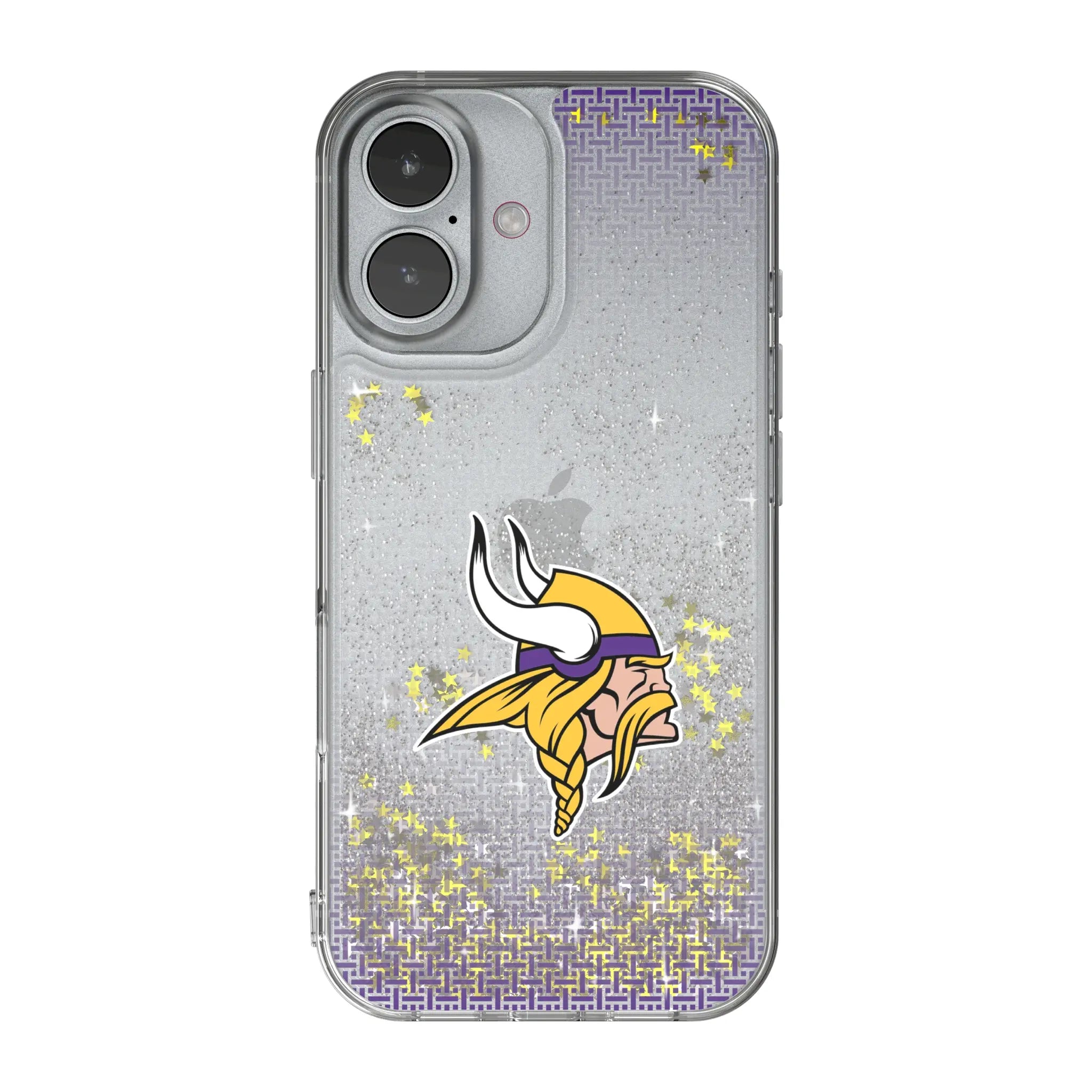 Minnesota Vikings Linen Glitter Phone Case