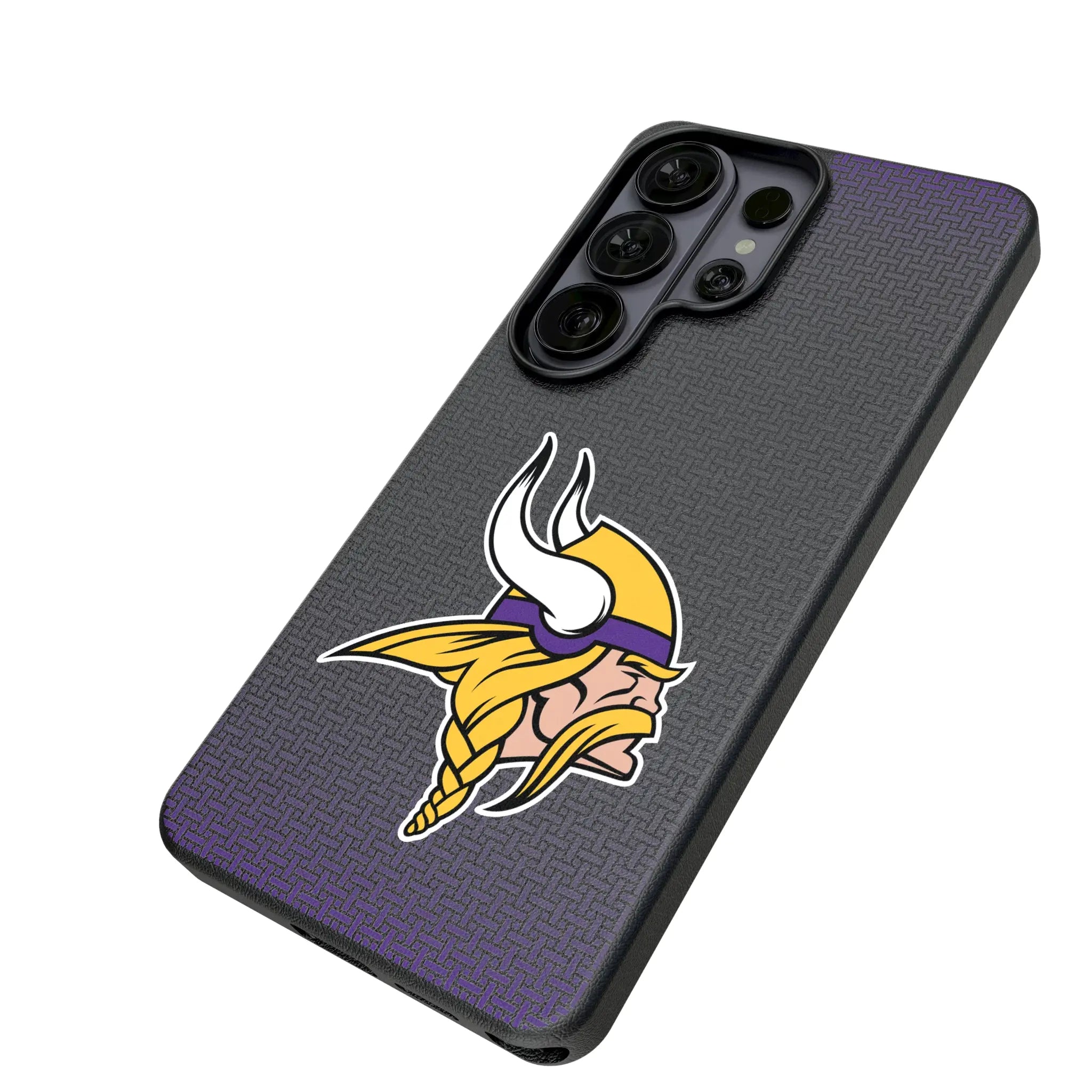 Minnesota Vikings Linen MagSafe Compatible Phone Case for Samsung Galaxy