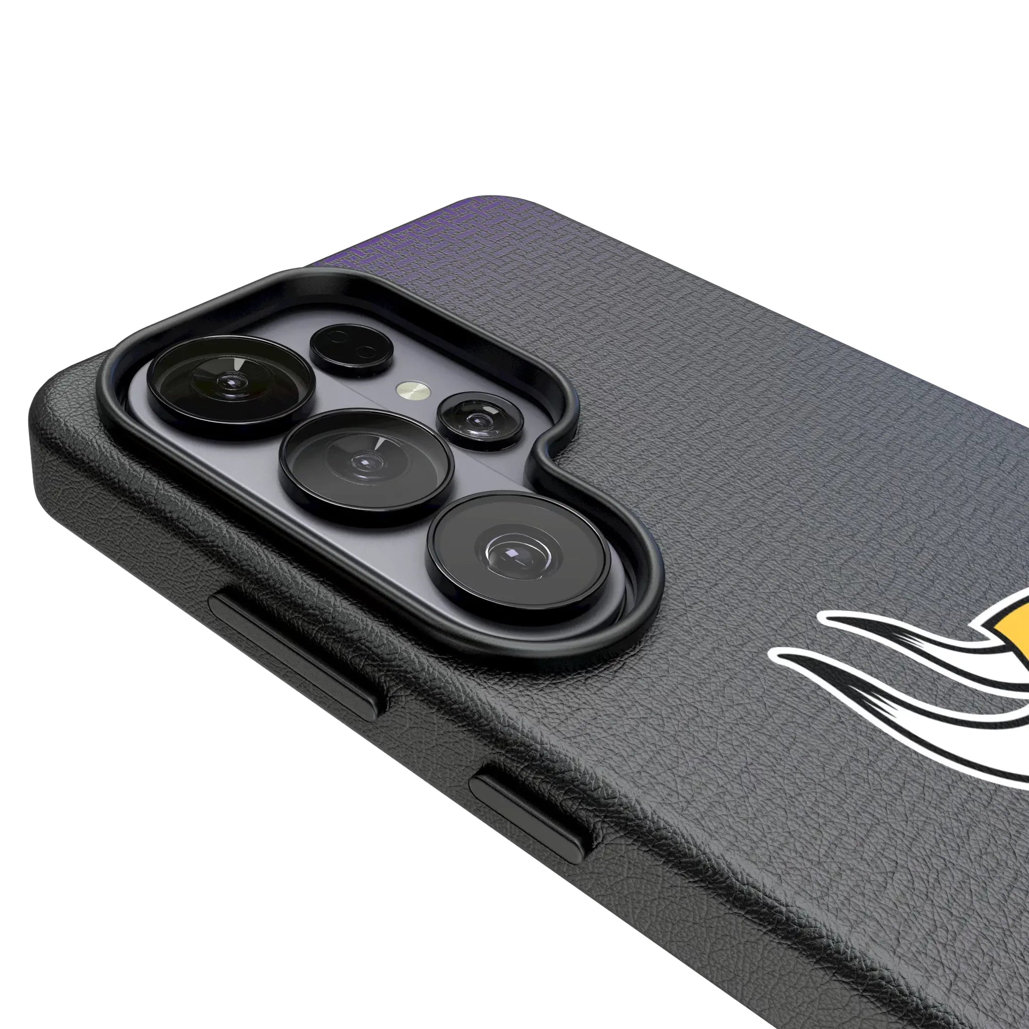 Minnesota Vikings Linen MagSafe Compatible Phone Case for Samsung Galaxy
