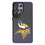 Minnesota Vikings Linen MagSafe Compatible Phone Case for Samsung Galaxy