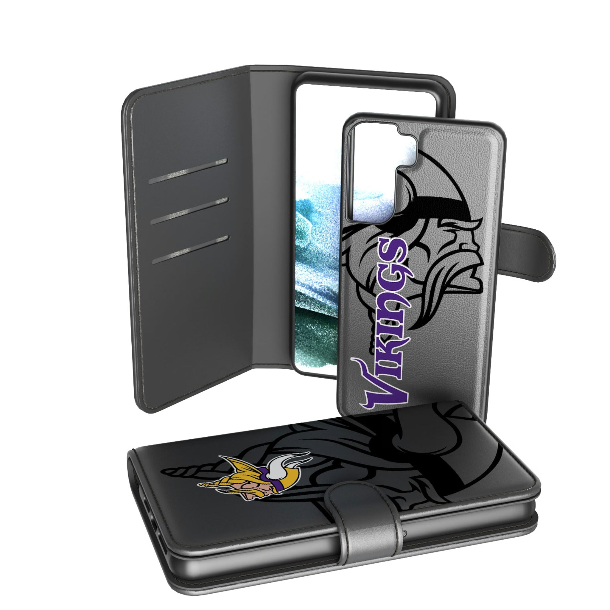 Minnesota Vikings Tilt Wallet Case - Sports Gifts, Sports Memorabilia, Sports Collectibles, Fan Shop