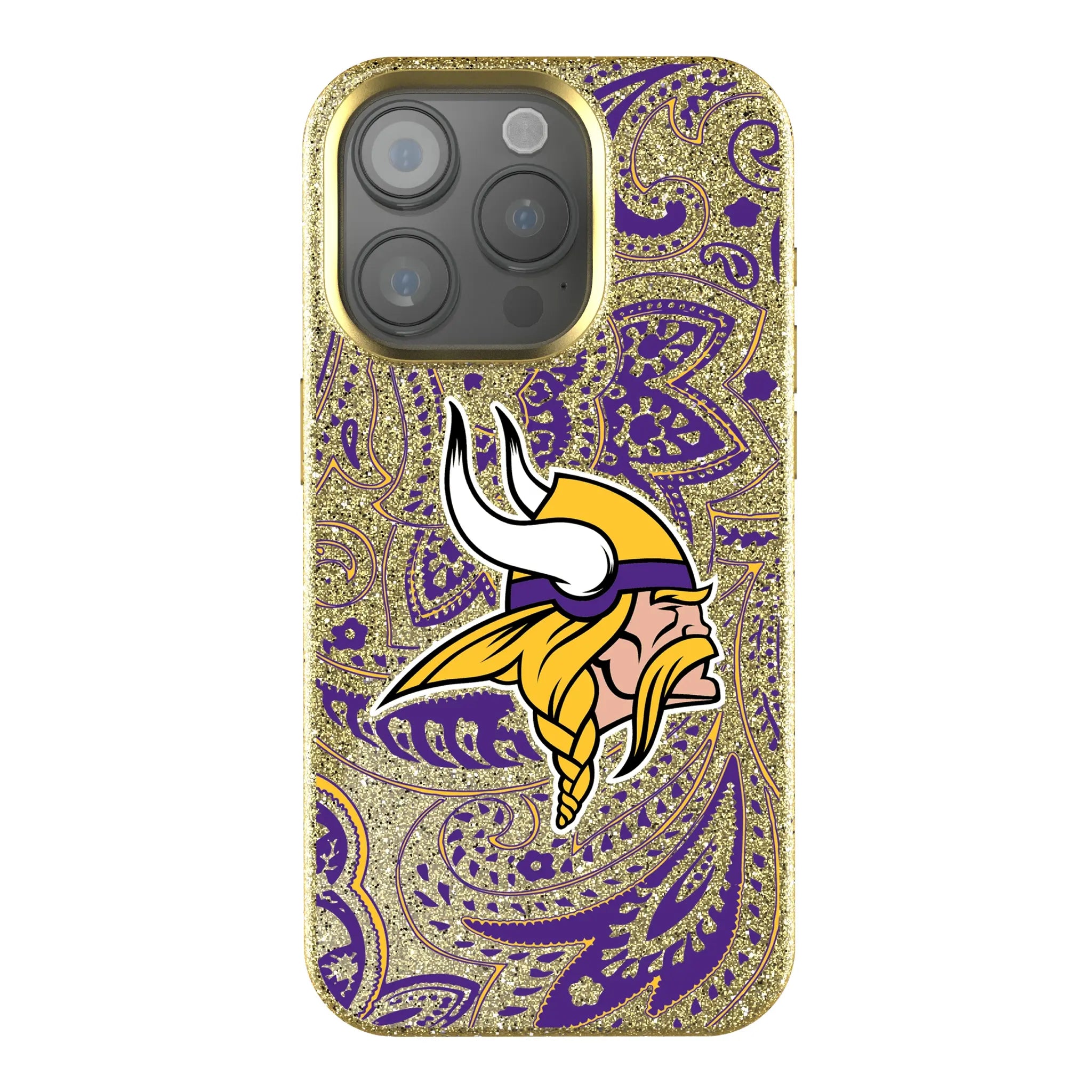 Minnesota Vikings Paisley Bling Phone Case