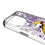 Minnesota Vikings Paisley Clear Phone Case for Apple iPhone