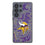 Minnesota Vikings Paisley Clear Phone Case for Samsung Galaxy