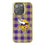 Minnesota Vikings Plaid Bling Phone Case
