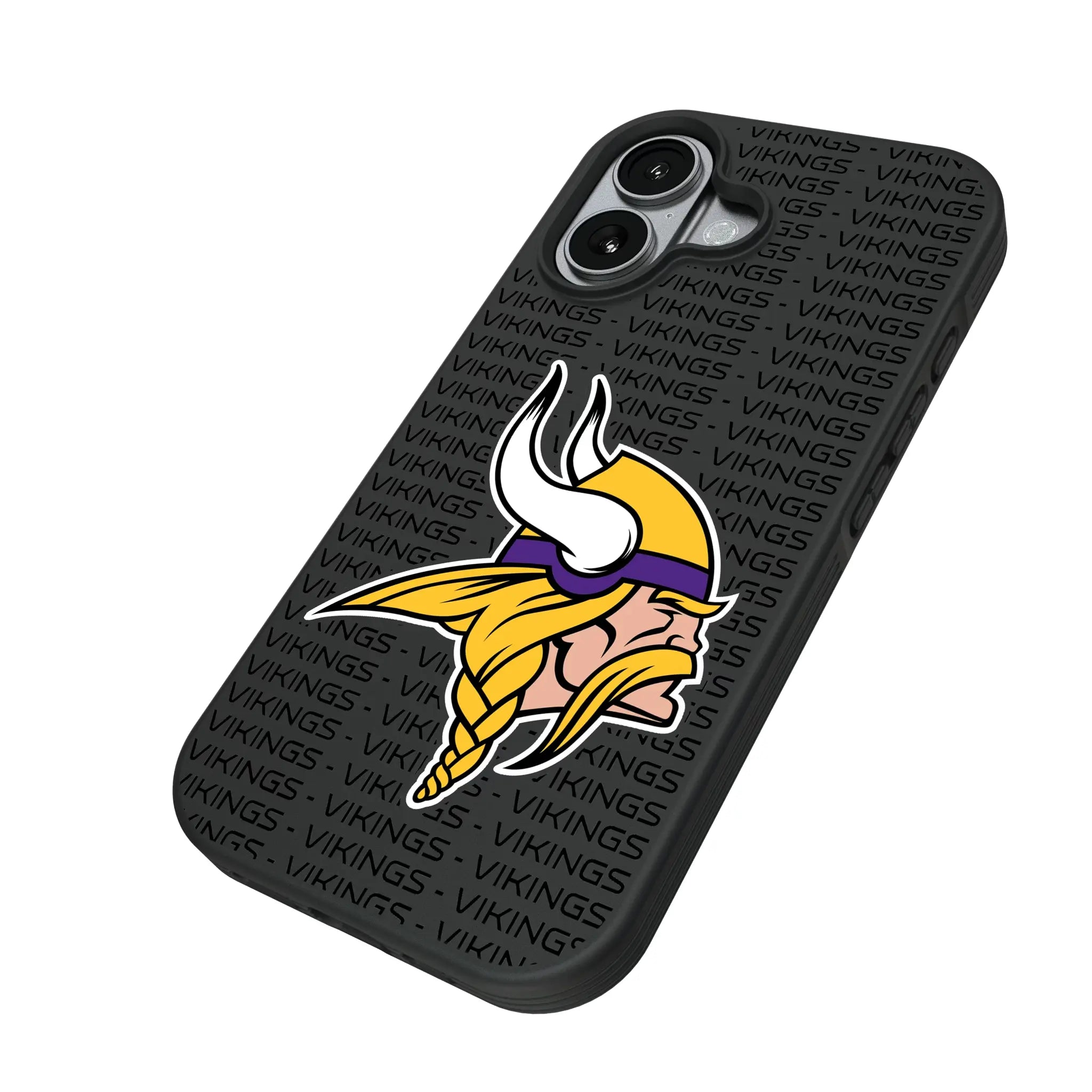 Minnesota Vikings Text Backdrop Bump Phone Case