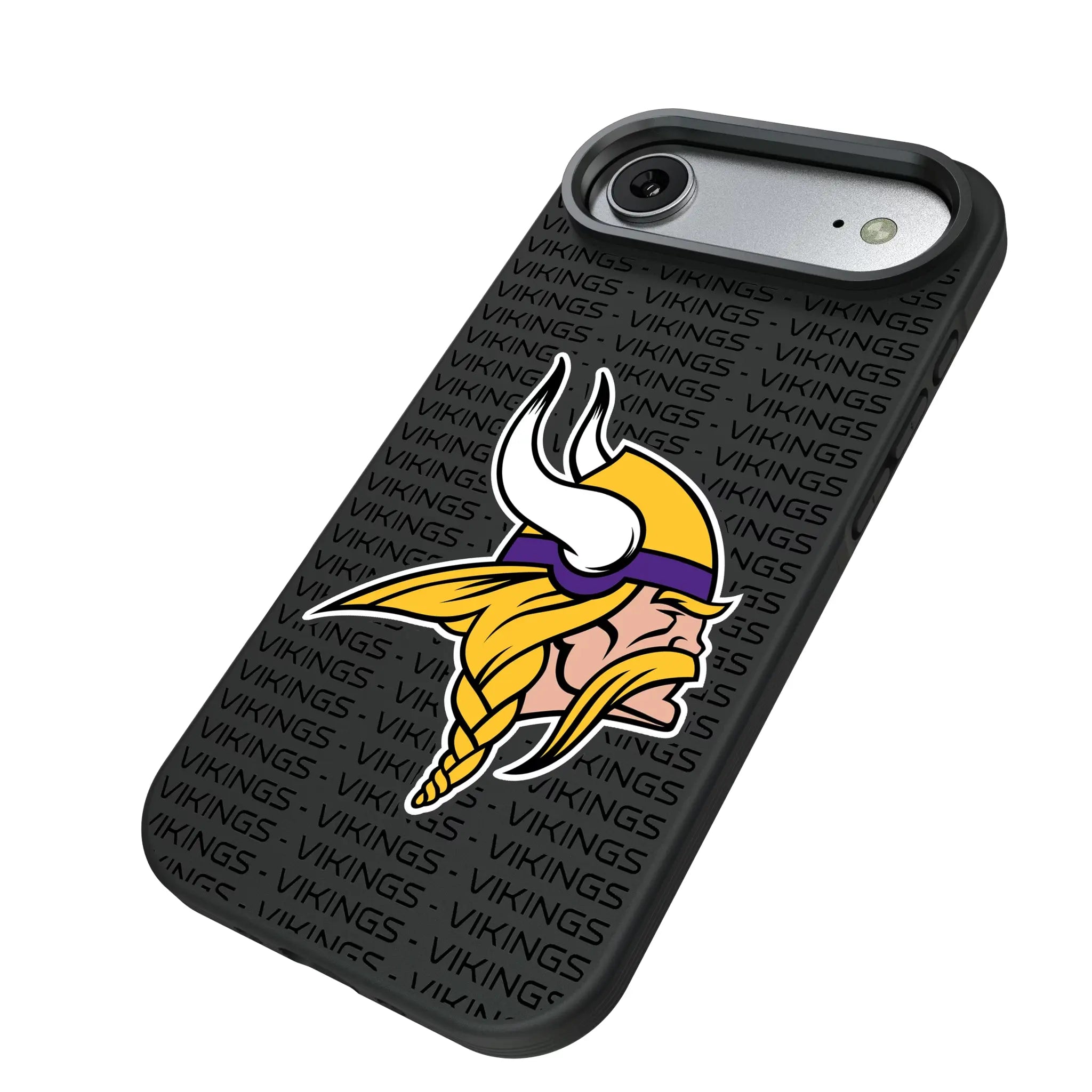 Minnesota Vikings Text Backdrop Bump Phone Case