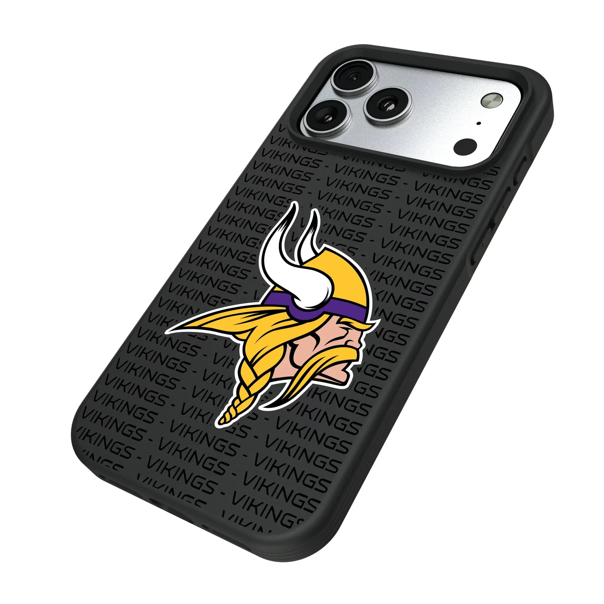 Minnesota Vikings Text Backdrop Bump Phone Case