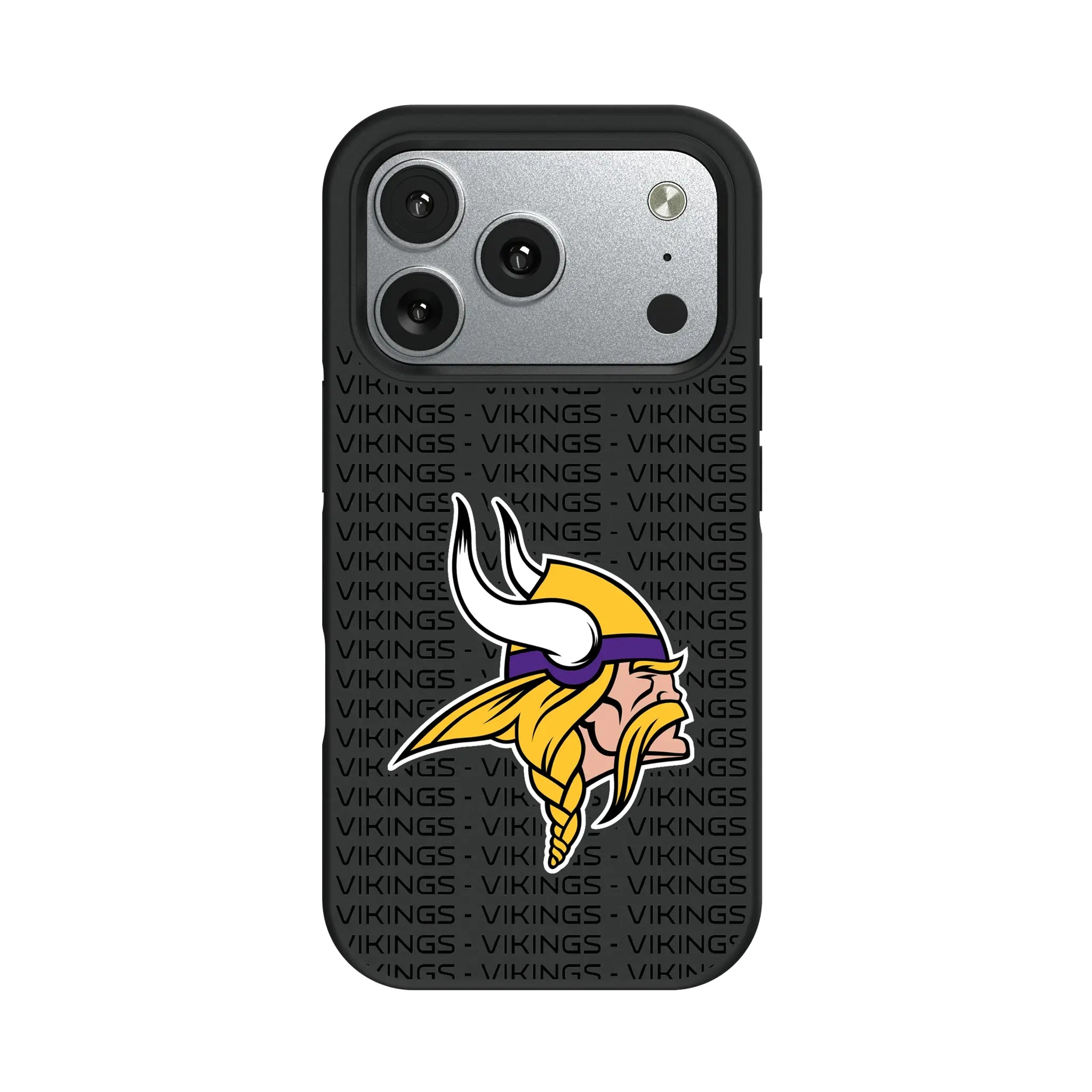 Minnesota Vikings Text Backdrop Bump Phone Case