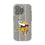 Minnesota Vikings Text Backdrop Clear Phone Case for Apple iPhone