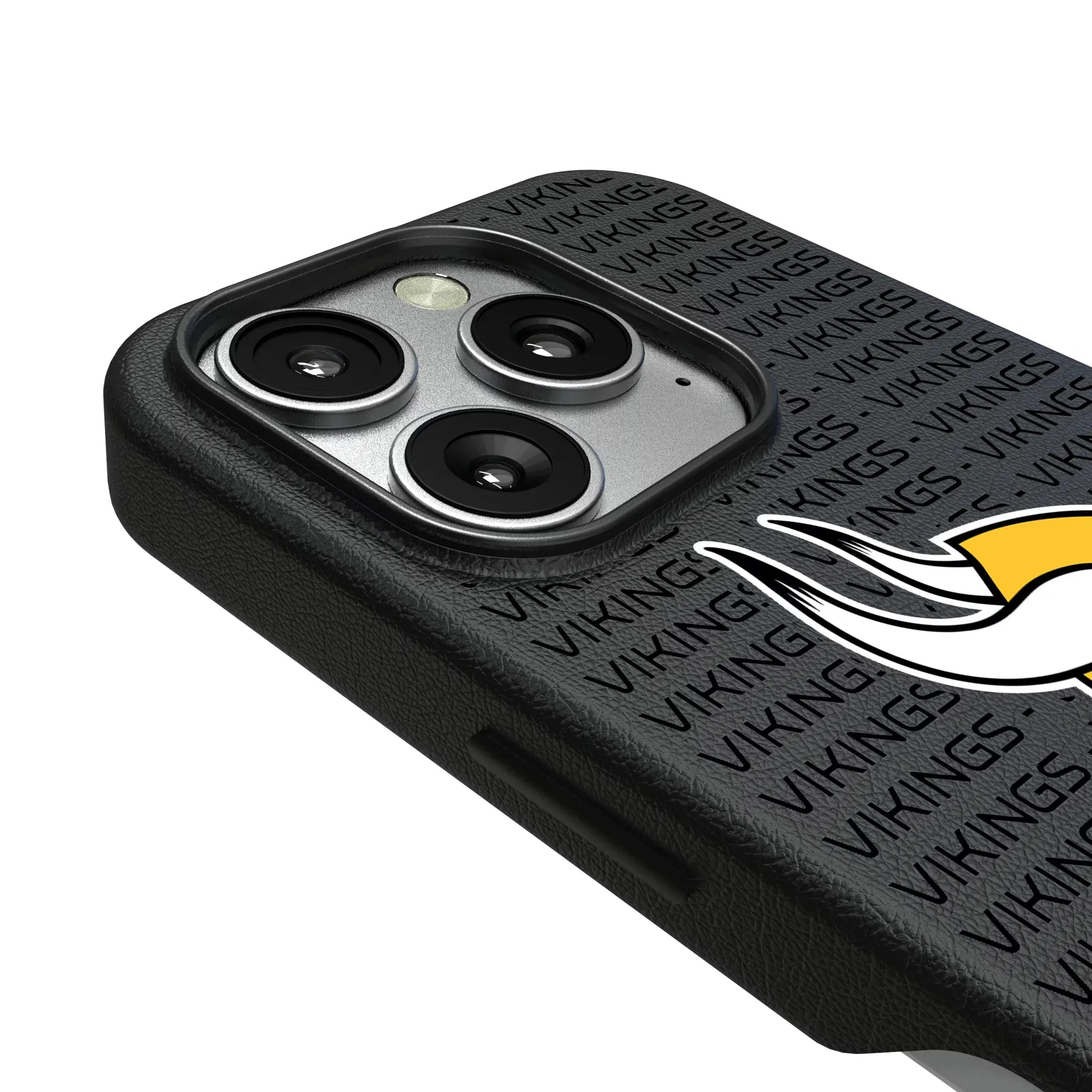 Minnesota Vikings Text Backdrop MagSafe Compatible Phone Case for Apple iPhone