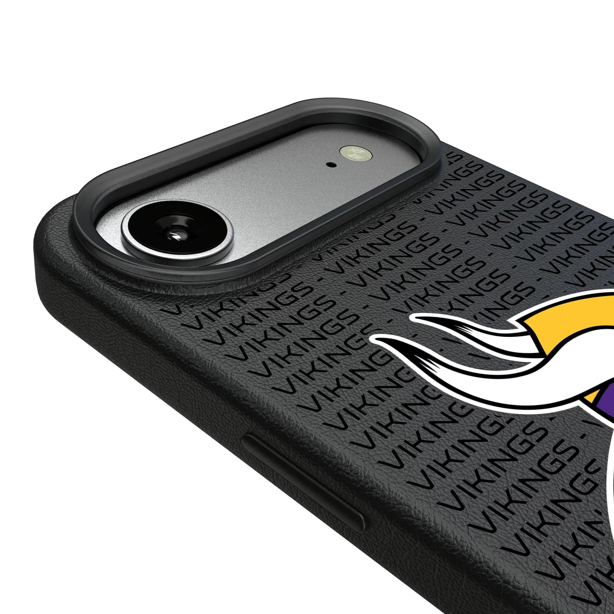 Minnesota Vikings Text Backdrop MagSafe Compatible Phone Case for Apple iPhone