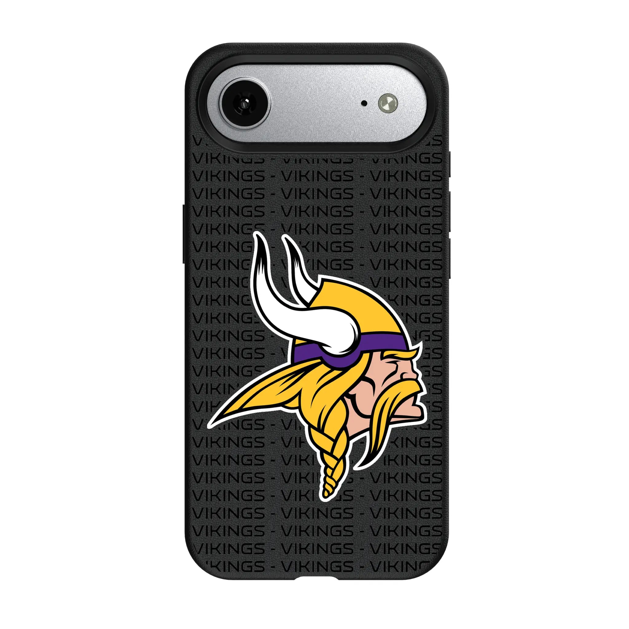 Minnesota Vikings Text Backdrop MagSafe Compatible Phone Case for Apple iPhone