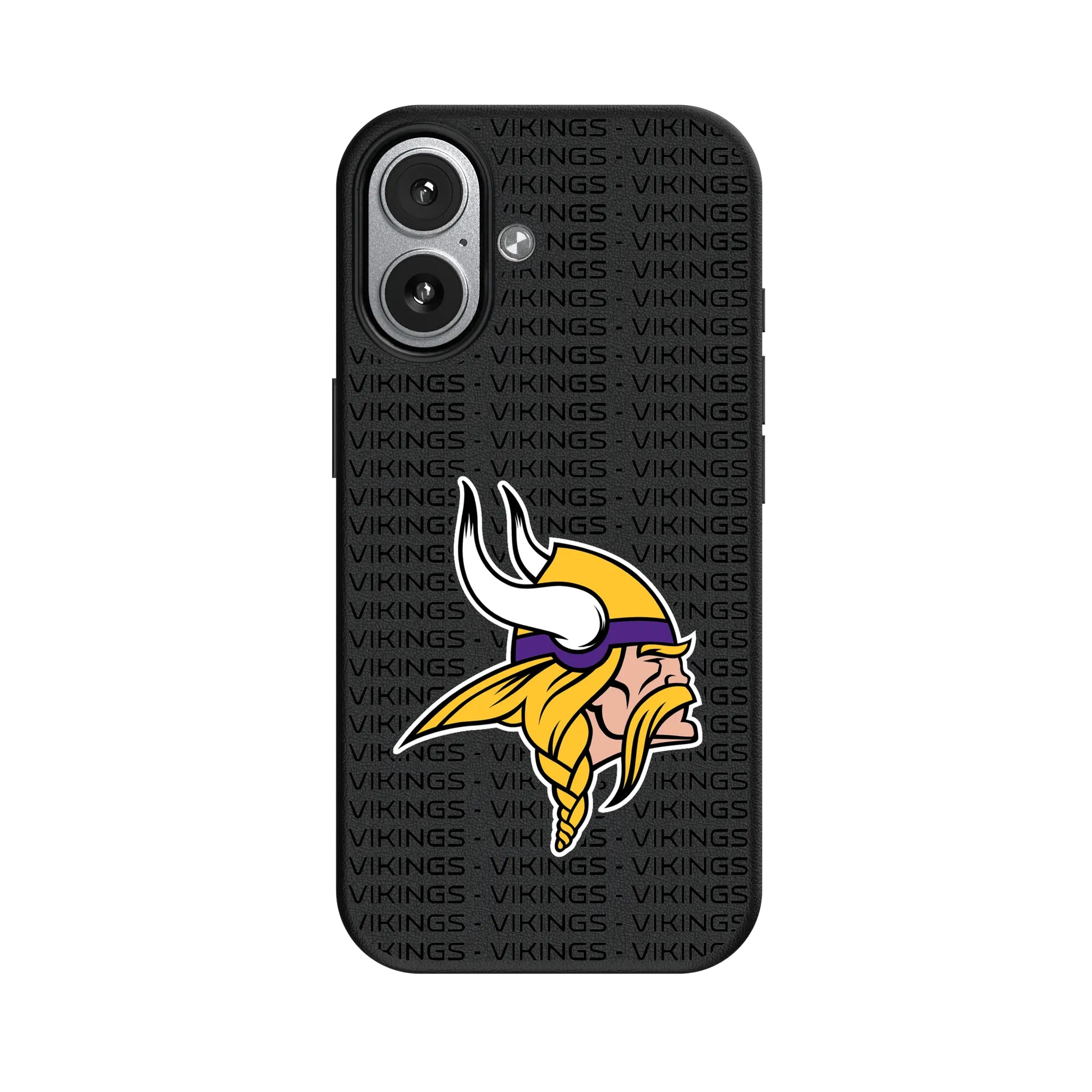 Minnesota Vikings Text Backdrop MagSafe Compatible Phone Case for Apple iPhone