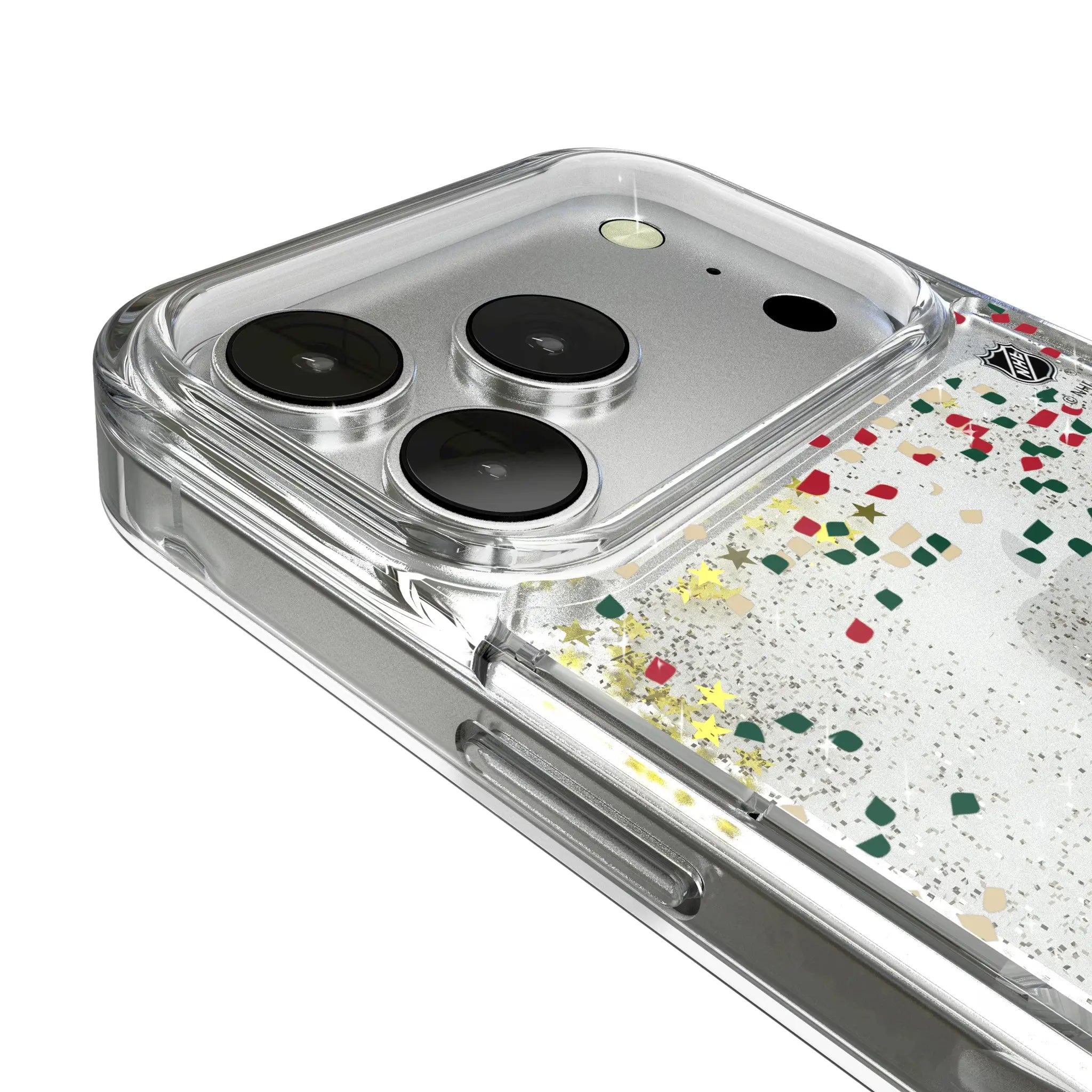 Minnesota Wild Confetti Glitter Phone Case