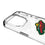 Minnesota Wild Ice Stripe Clear Phone Case for Apple iPhone