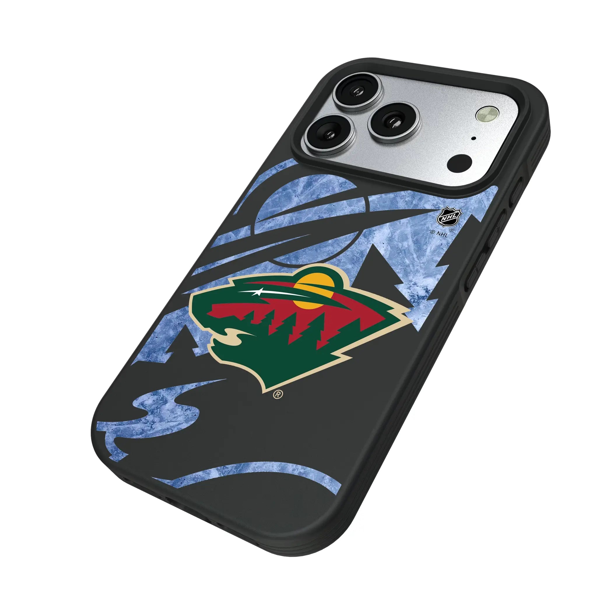 Minnesota Wild Ice Tilt Bump Phone Case