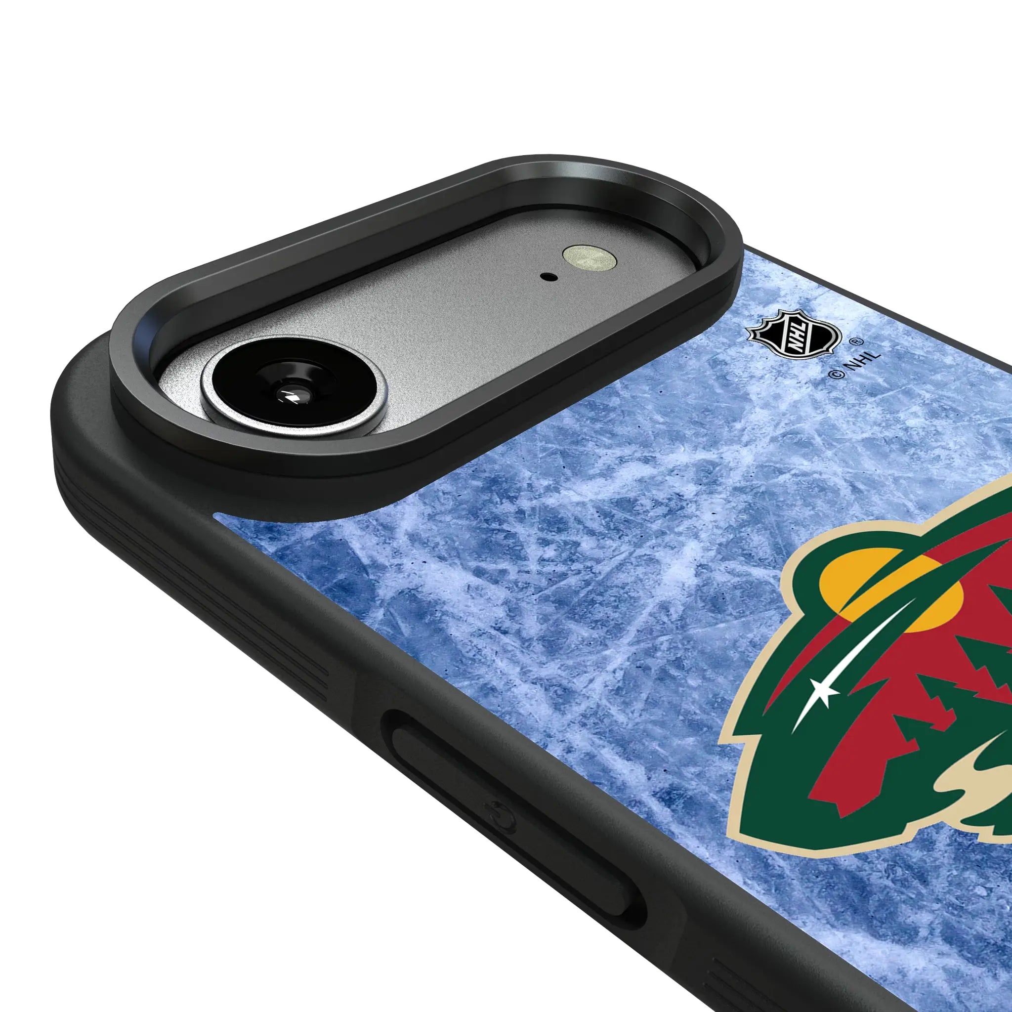 Minnesota Wild Ice Wordmark Bump Phone Case