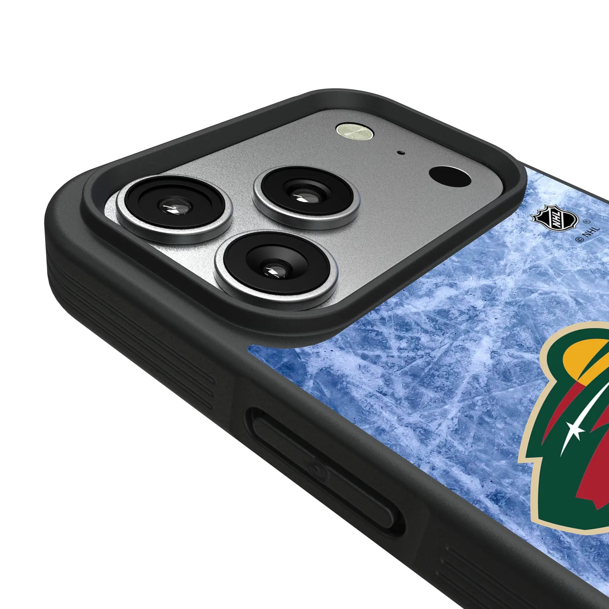 Minnesota Wild Ice Wordmark Bump Phone Case