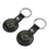 Minnesota Wild Insignia Black Airtag Holder 2-Pack