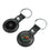 Minnesota Wild Insignia Black Airtag Holder 2-Pack