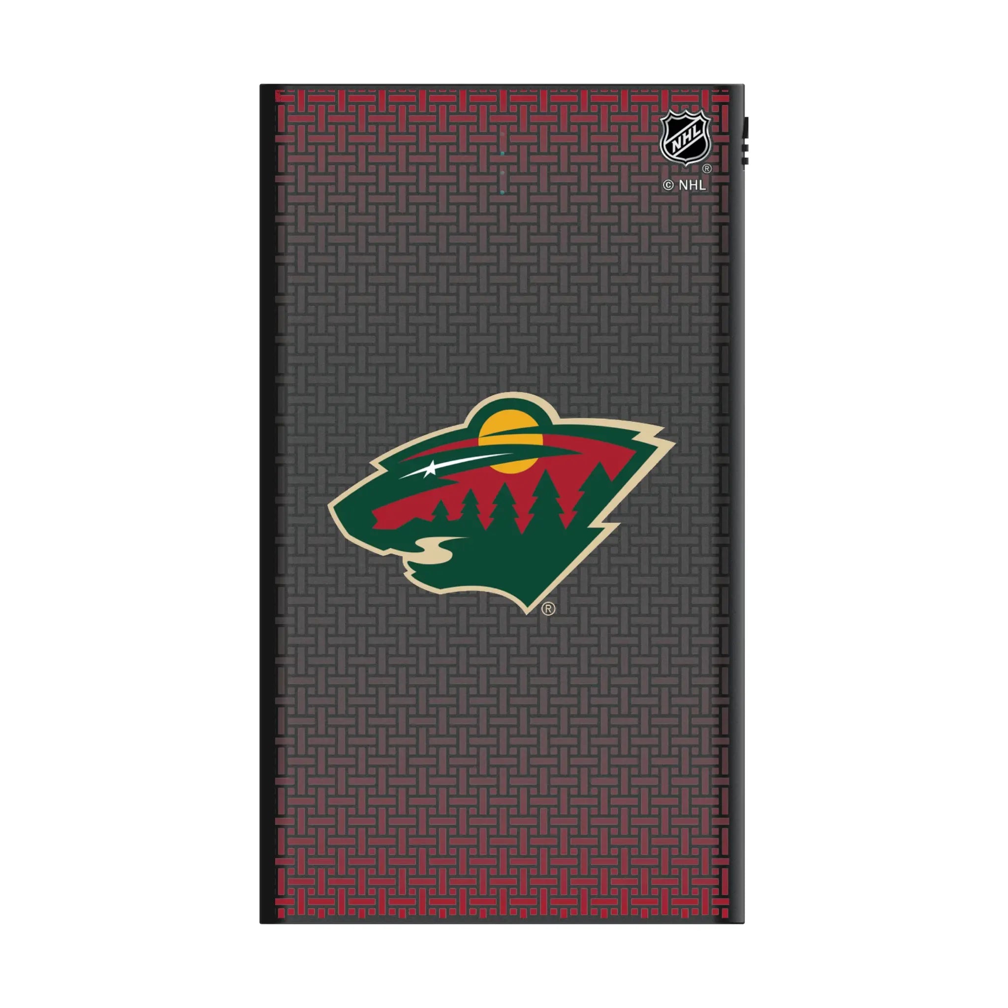 Minnesota Wild Linen 5000mAh Flat Powerbank