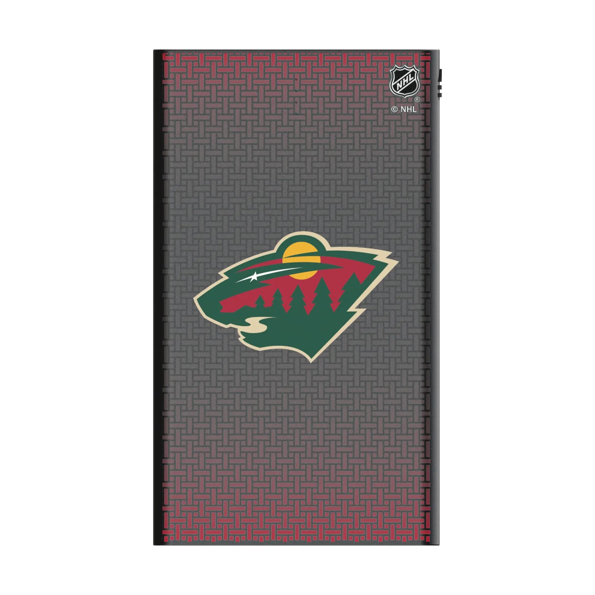 Minnesota Wild Linen 5000mAh Flat Powerbank