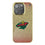 Minnesota Wild Linen Bling Phone Case for Apple iPhone