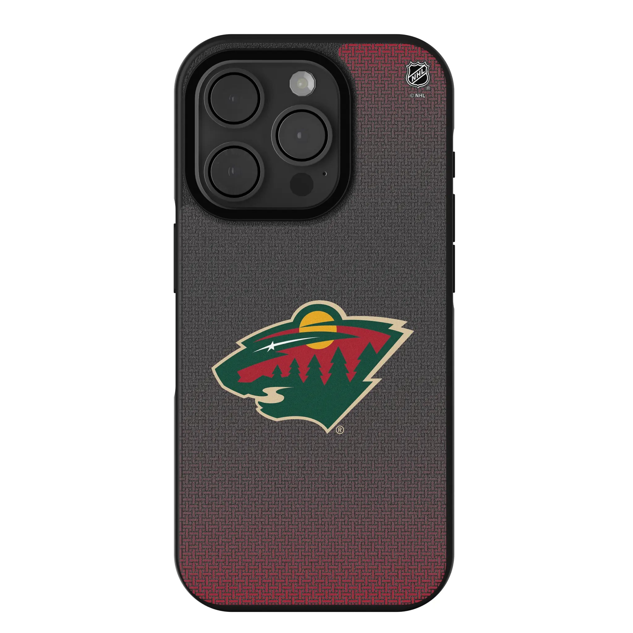 Minnesota Wild Linen Bump Phone Case