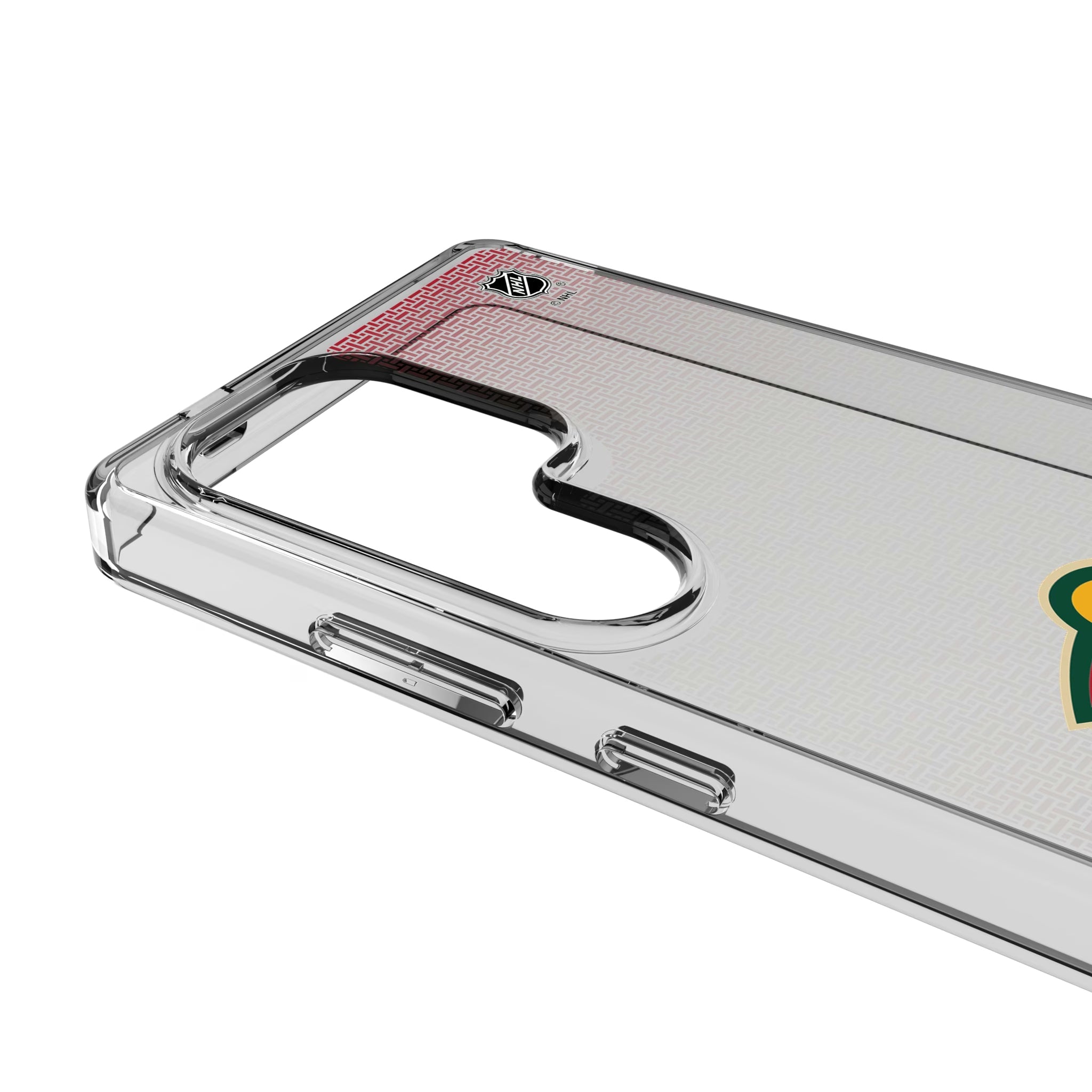 Minnesota Wild Linen Clear Phone Case for Samsung Galaxy