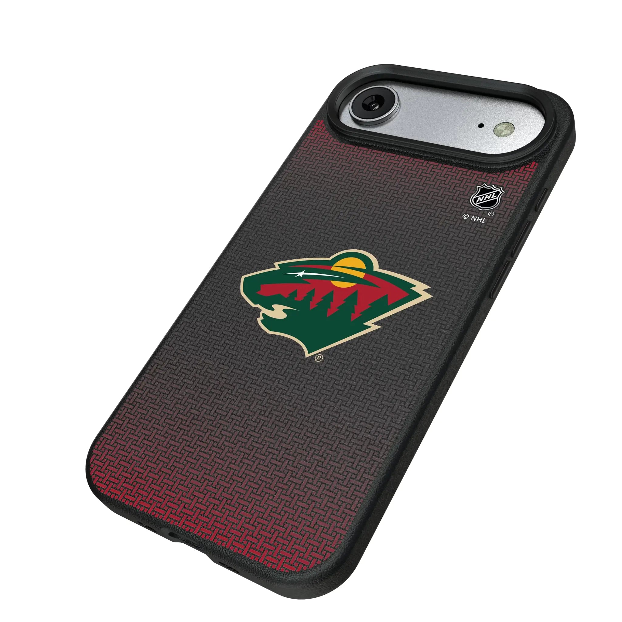 Minnesota Wild Linen MagSafe Compatible Phone Case for Apple iPhone