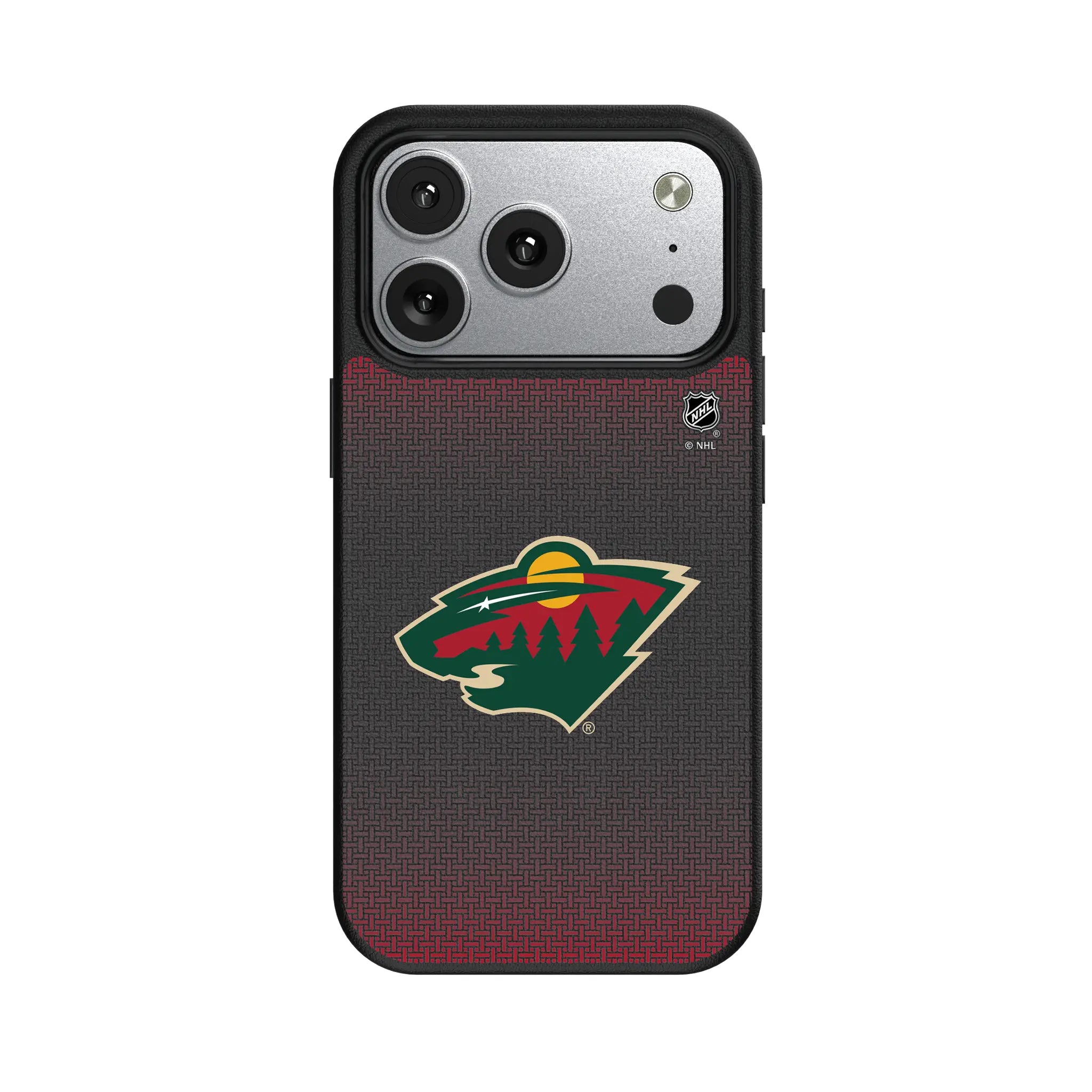 Minnesota Wild Linen MagSafe Compatible Phone Case for Apple iPhone