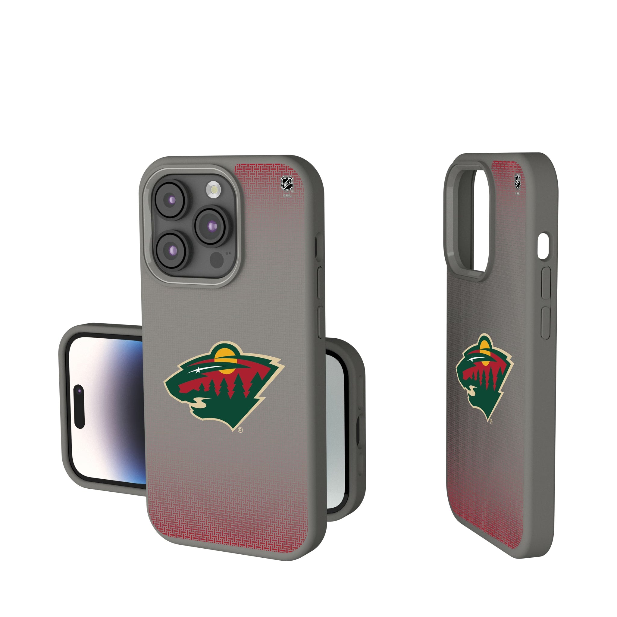 Minnesota Wild Linen Soft Touch Phone Case