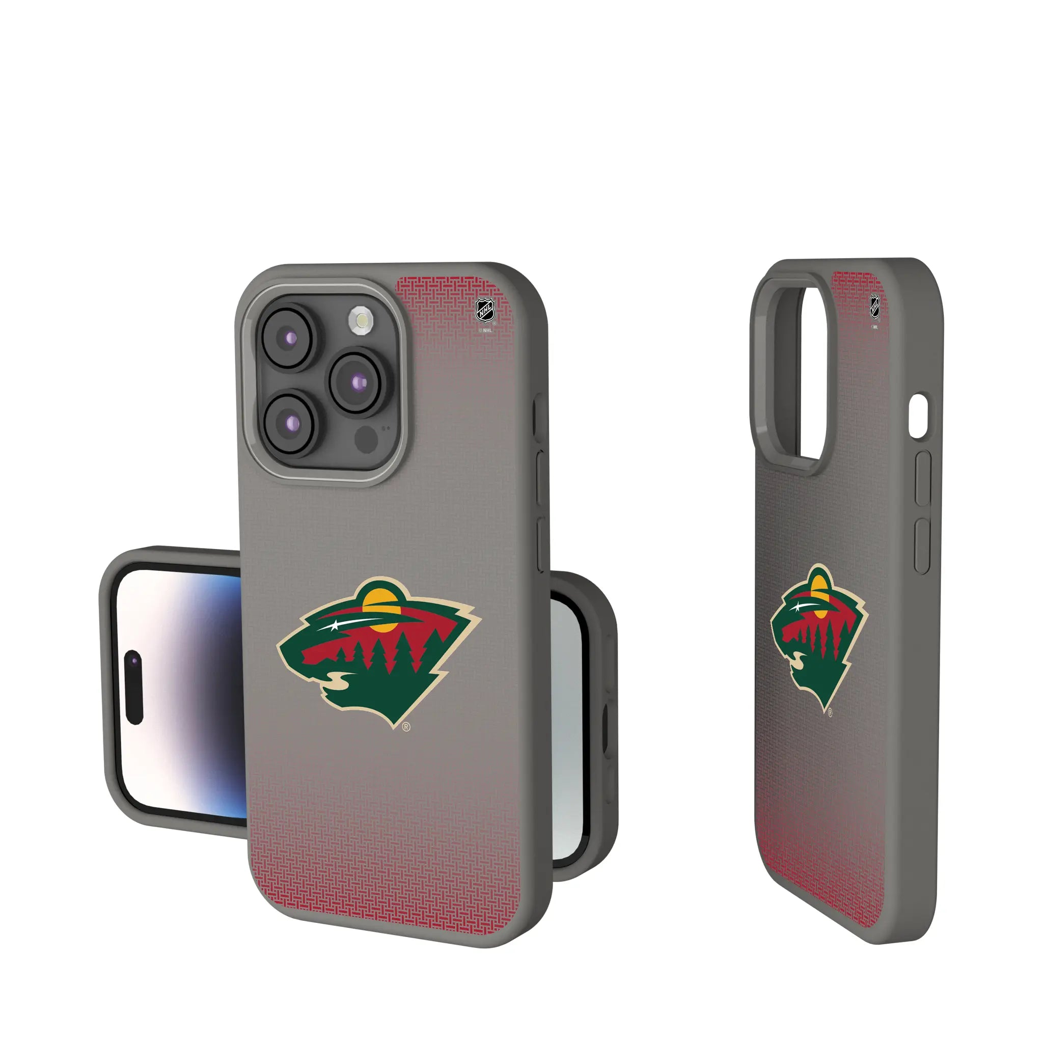 Minnesota Wild Linen Soft Touch Phone Case