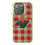 Minnesota Wild Plaid Bling Phone Case